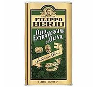 Filippo Berio Huile d'olive extra vierge, grande huile d'olive, boîte de 1 litre, 1 l