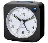 FILIUS Réveil Sans Tic Petit Format 5,5 X 5,5 Cm Noir 0524-17