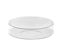Fillable Cake Display Stand | Acrylic Cylinder Riser Transparent Fillable Centerpiece - Cake Display Discs Decorations for Engagement, Birthday, Wedding, Gathering, Memorial Day