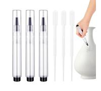 Fillable Paint Pen Brush - 3 Pieces Reusable Scratch Cover Tools Diy Use | Furniture Scratch Repair Paint Pens for Home Improvement, Kitchen Cabinets, Wood Floors, Window, Arts and Crafts Projects