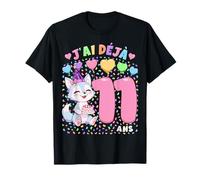 Fille 11e Anniversaire Cadeau J'Ai Déjà 11 Ans Louve T-Shirt