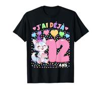 Fille 12e Anniversaire Cadeau J'Ai Déjà 12 Ans Louve T-Shirt