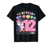 Fille 12e Anniversaire Cadeau J'Ai Déjà 12 Ans Manchote T-Shirt