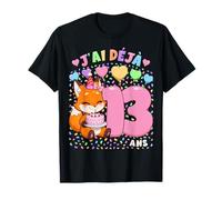 Fille 13e Anniversaire Cadeau J'Ai Déjà 13 Ans Renarde T-Shirt