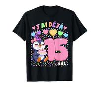 Fille 15e Anniversaire Cadeau J'Ai Déjà 15 Ans Manchote T-Shirt