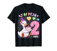 Fille 2e Anniversaire Cadeau J'Ai Déjà 2 Ans Oie T-Shirt