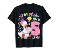 Fille 5e Anniversaire Cadeau J'Ai Déjà 5 Ans Oie T-Shirt