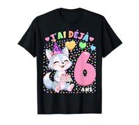 Fille 6e Anniversaire Cadeau J'Ai Déjà 6 Ans Louve T-Shirt