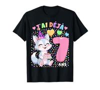 Fille 7e Anniversaire Cadeau J'Ai Déjà 7 Ans Louve T-Shirt