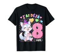 Fille 8e Anniversaire Cadeau J'Ai Déjà 8 Ans Louve T-Shirt