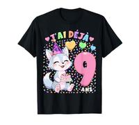 Fille 9e Anniversaire Cadeau J'Ai Déjà 9 Ans Louve T-Shirt
