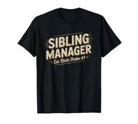 Fille Ainee Humour Fratrie T-Shirt