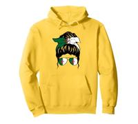 Fille algérienne Drapeau Algérie Fière Algérie Femme algérienne Sweat à Capuche