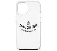 Fille American Revolution DAR History USA Star Coque pour iPhone 12/12 Pro
