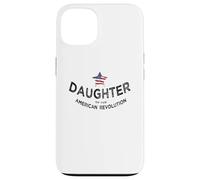 Fille American Revolution DAR History USA Star Coque pour iPhone 13
