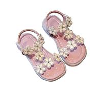 Fille Argent Tennis Sandales respirant chaussure rosée orteil sac à chaussures tête sandales fille sandales bébé doux couvre-chaussures sandales Fille Noir Automne Sandales (Purple, 32 Big Kids)