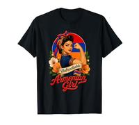 Fille Arménienne Drapeau Arménie Femme T-Shirt