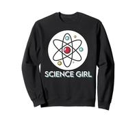 Fille Atome Science Chimie Physique Curieuse Fan Sweatshirt