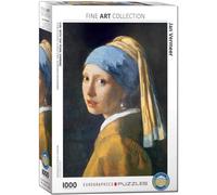 Fille Avec La Perle De L'Oreille Jan Vermeer Puzzle De 1000 Pièces 680Mm X 490Mm