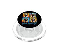 Fille bergère Allemande Style Pop Art PopSockets PopGrip pour MagSafe
