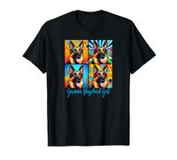 Fille bergère Allemande Style Pop Art T-Shirt