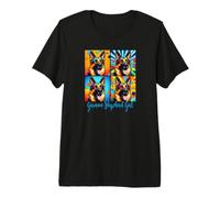 Fille bergère Allemande Style Pop Art T-Shirt Haut de Gamme