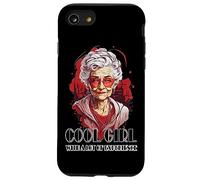 Fille cool avec beaucoup d'expérience - Ü50 - Proverbes drôles Coque pour iPhone SE (2020) / 7 / 8