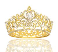 Fille Crown, Tiara Cake Decoration, Couronne Diadème Femme, pour la Fête D'anniversaire Filles