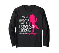 Fille d’Une icône du Skate, c’est Mon père Qui l’a Dit Manche Longue