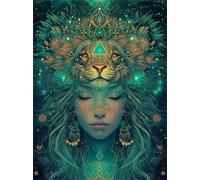 Fille de la Tribu Fantastique Puzzle pour Adultes 1500 pièces, Puzzles Classiques, Détente & Relaxation, Famille Jeu Puzzles, Puzzle de Décoration