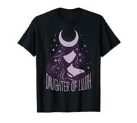 Fille de Lilith Gothique céleste sorcière esthétique T-Shirt