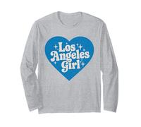 Fille de Los Angeles, filles nostalgiques et rétro de Los Angeles Manche Longue