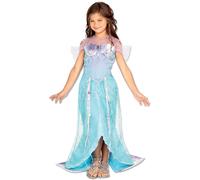 Rubie's Déguisement La Petite Sirène Princesse de luxe pour fille Bleu 5-7 ans