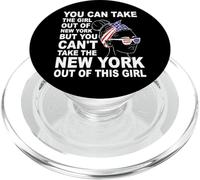 Fille de New York - Fille Patriotique Classique de New York PopSockets PopGrip pour MagSafe
