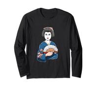 Fille d'Okinawa Geisha Culture Japonaise Manche Longue