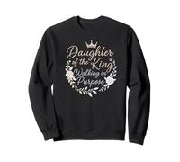 Fille du roi - Walking in Purpose Christian Sweatshirt