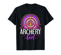 Fille Du Tir À L'arc Archer Flèche Hobby Archery T-Shirt