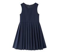 Fille école : Robe sans Manches à Ourlet plissé Extensible pour Enfants n16