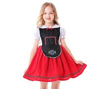Fille Enfant Déguisement Princesse Médiévale Renaissance Robe Costume d'halloween Carnaval Soirée Mascarade Cosplay Spectacle Costume médiéval de châtelaine Robe pour Costume 1PC