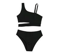 Fille Ensemble Bikinis Sportif Ado Deux Pièces, Modèle Tankini Été, Bustier Culotte Natation Piscine Plage, 7-12 Ans n9
