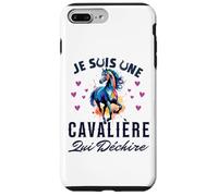 Fille Equitation Cheval Je Suis Une Cavalière Qui Déchire Coque pour iPhone 7 Plus/8 Plus