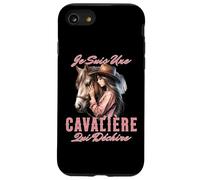 Fille Equitation Cheval Je Suis Une Cavalière Qui Déchire Coque pour iPhone SE (2020) / 7 / 8