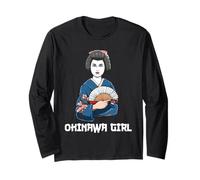 Fille Geisha Japon Manche Longue