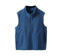 Fille Gilet en Molleton Polaire Doux sans Manche Classique Manteau Fourrure Enfants Filles Blouson Mode Veste Matelassée sans Manches Vestes Gilets Polaire Chaude Outerwear pour 1-15 Ans
