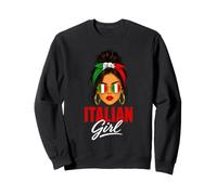 Fille Italienne Drapeau Italie Femme Sweatshirt