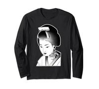 Fille Japonaise Geisha Manche Longue