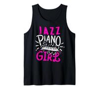 Fille jazz pianiste musique clavier amusante Débardeur