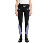 Fille Legging D'Équitation Culottes Sport Pantalon Jupes pour | Blocs De Couleur,Evacue L'Humidité,Mettre,Taille Haute,Renfort Au Niveau Du Genou,Élastique,Respirant,Avec Des Poches,Sports