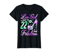Fille Lion de Plus de 22 Ans et Fabuleuse fête Son Anniversaire T-Shirt