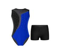 Fille Maillots De Gymnastique Ensemble Justaucorps Enfant Uniforme | Deux Pièces,Starss Brillant,Leotard Gymnastique,Entraînement,Danse,Patinage Artistique,Compétition,Performance Scène